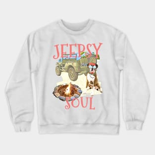 Jeepsy Soul Boxer Crewneck Sweatshirt